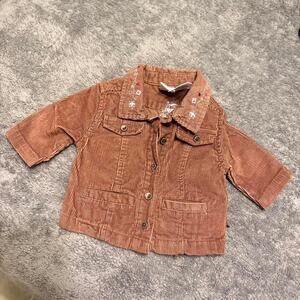 Vintage Mckids brown corduroy jacket - 0-3 months
